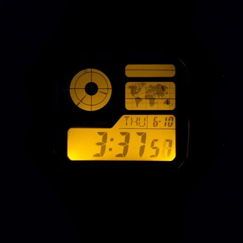 Casio Youth Japan Quartz Digital Grey Dial Men's Watch- AE-1200WH-1AV